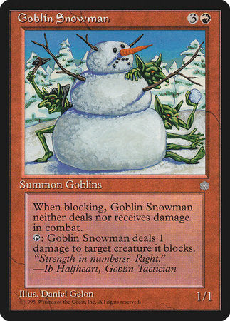 Goblin Snowman [Ice Age]-1