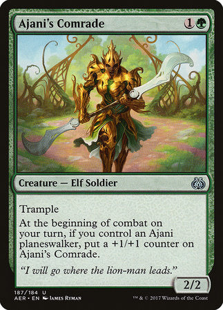 Ajani's Comrade [Aether Revolt]-1
