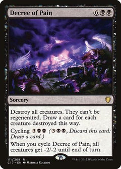 Decree of Pain [Commander 2017]-1