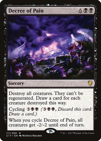 Decree of Pain [Commander 2017]-1
