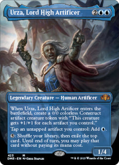 Urza, Lord High Artificer (Borderless Alternate Art) [Dominaria Remastered]-1