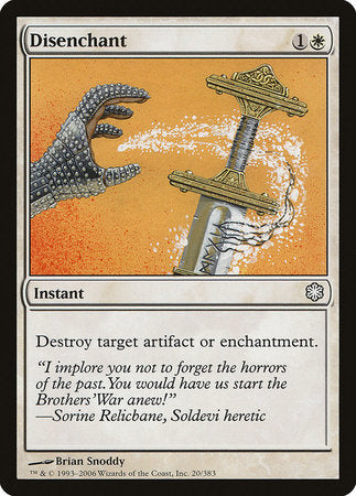 Disenchant [Coldsnap Theme Decks]-1