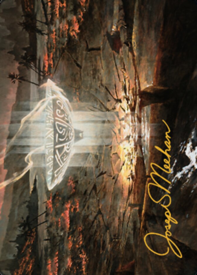 Urza's Sylex Art Card (Gold-Stamped Signature) [The Brothers' War Art Series]-1