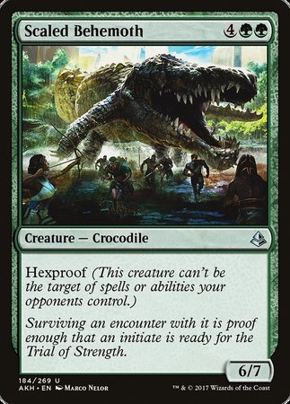 Scaled Behemoth [Amonkhet]-1
