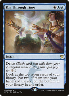 Dig Through Time [Khans of Tarkir]-1