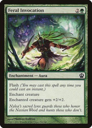 Feral Invocation [Theros]-1