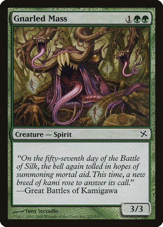 Gnarled Mass [Betrayers of Kamigawa]-1