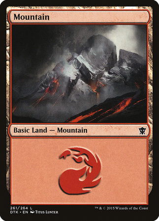 Mountain (261) [Dragons of Tarkir]-1