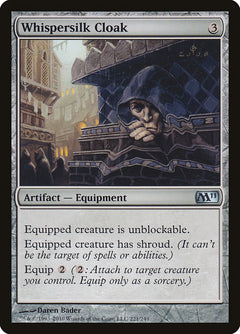 Whispersilk Cloak [Magic 2011]-1