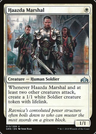 Haazda Marshal [Guilds of Ravnica]-1