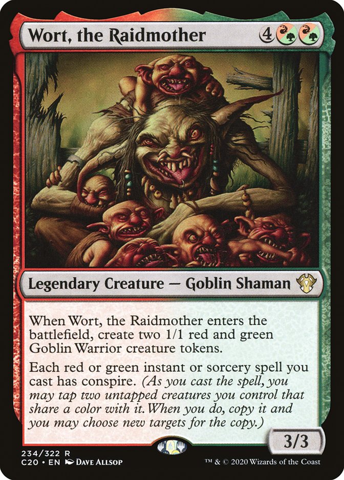 Wort, the Raidmother [Commander 2020]-1