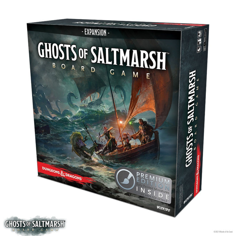 Dungeons & Dragons Ghosts of Saltmarsh Adventure System Board Game Premium Edition-1