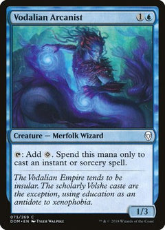 Vodalian Arcanist [Dominaria]-1