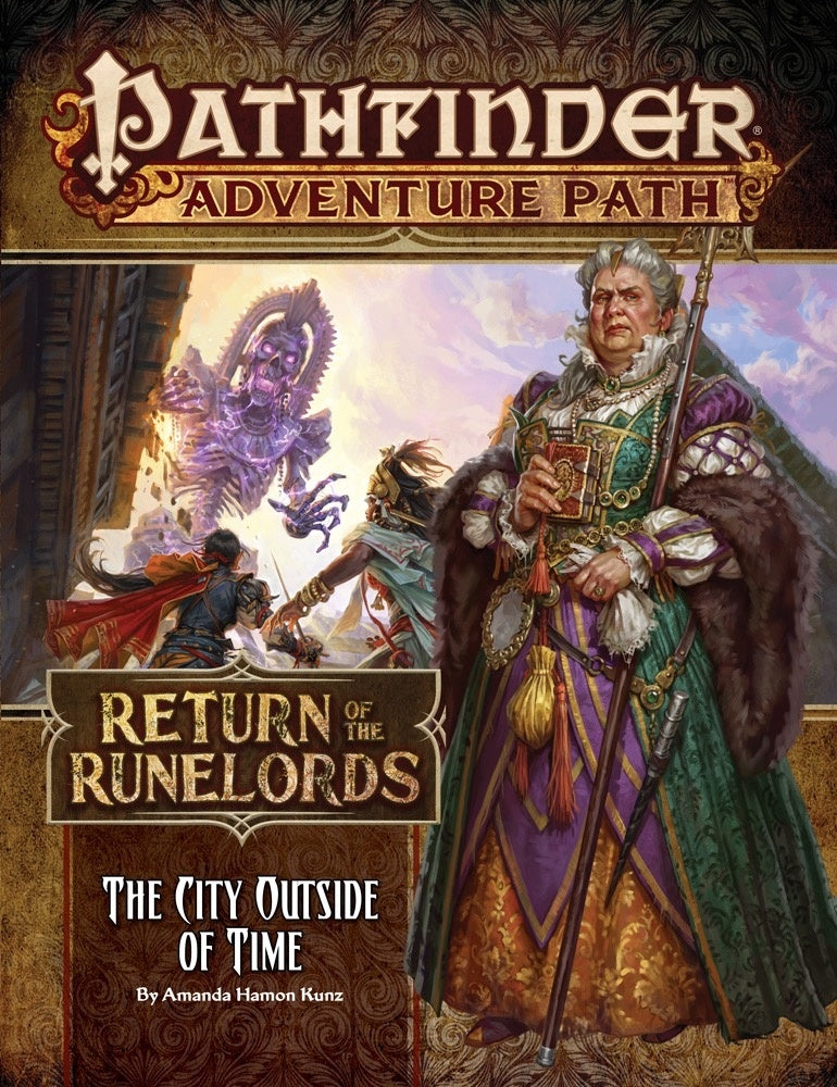 Pathfinder Adventure Path Return of the Runelords #5 The City Outside of Time-1