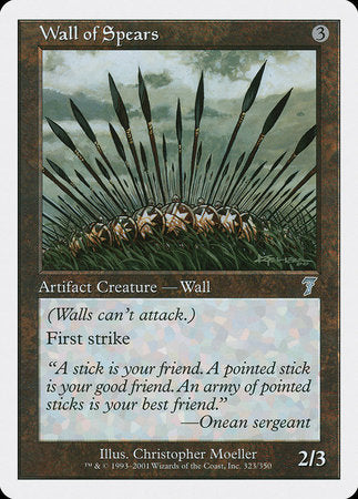 Wall of Spears [Seventh Edition]-1