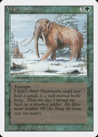 War Mammoth [Revised Edition]-1