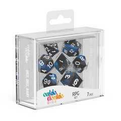 Oakie Doakie Dice RPG Set Glow in the Dark - Deep Ocean (7)-1