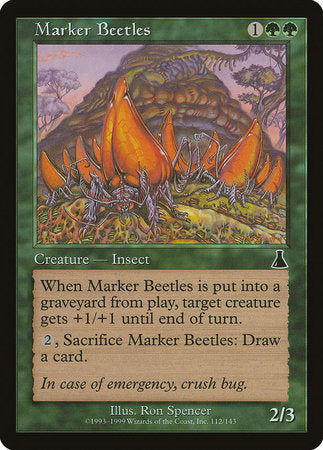 Marker Beetles [Urza's Destiny]-1