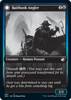 Baithook Angler // Hook-Haunt Drifter [Innistrad: Double Feature]-1
