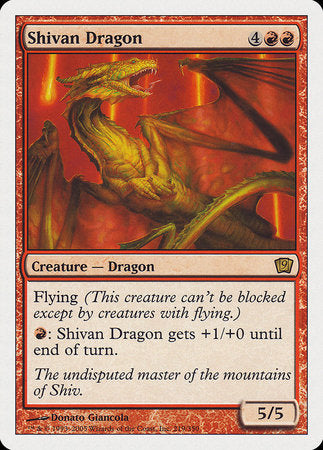 Shivan Dragon [Ninth Edition]-1