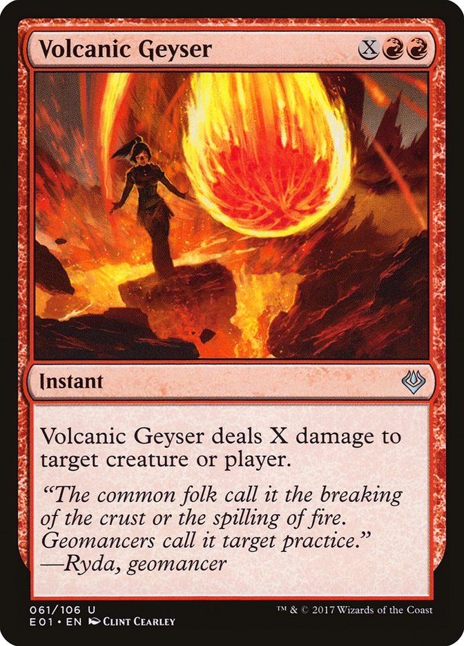 Volcanic Geyser [Archenemy: Nicol Bolas]-1