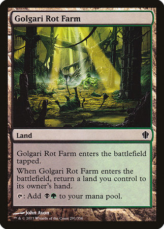 Golgari Rot Farm [Commander 2013]-1