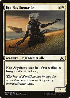 Kor Scythemaster [Oath of the Gatewatch]-1