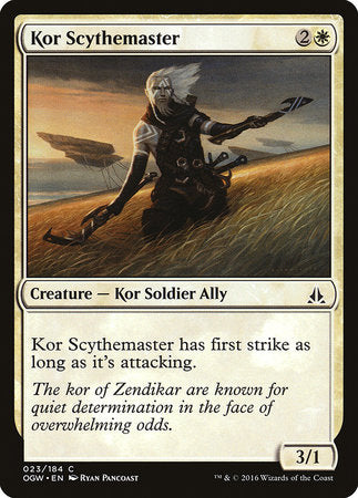 Kor Scythemaster [Oath of the Gatewatch]-1