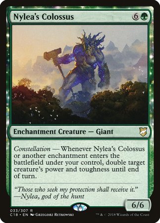 Nylea's Colossus [Commander 2018]-1