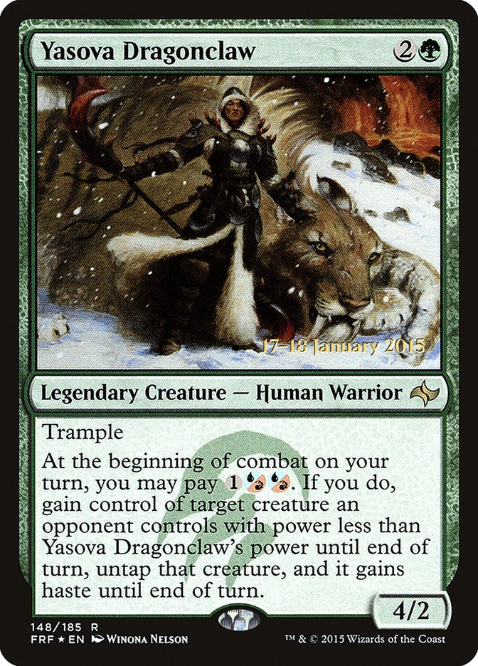 Yasova Dragonclaw [Fate Reforged Prerelease Promos]-1