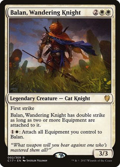 Balan, Wandering Knight [Commander 2017]-1