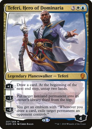 Teferi, Hero of Dominaria [Dominaria]-1