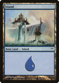 Island (293) [Champions of Kamigawa]-1