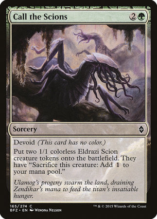Call the Scions [Battle for Zendikar]-1