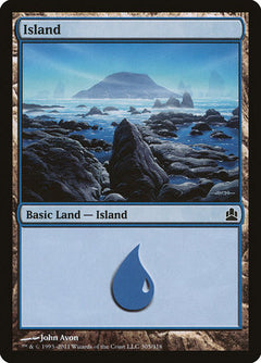 Island (305) [Commander 2011]-1