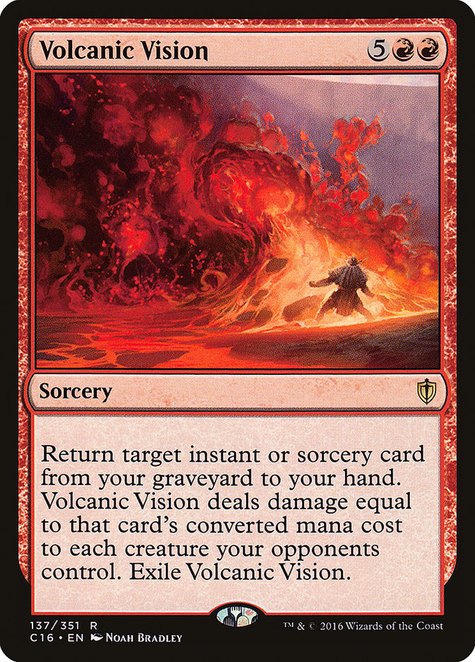 Volcanic Vision [Commander 2016]-1