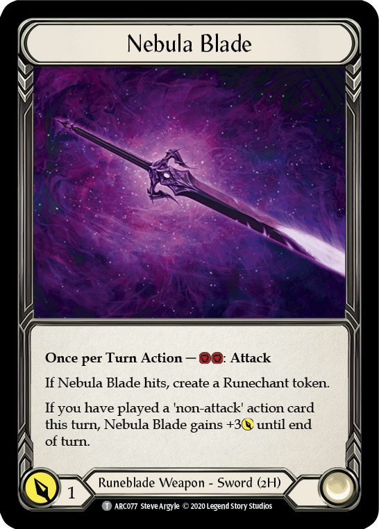 Kano // Nebula Blade [U-ARC114 // U-ARC077] (Arcane Rising Unlimited)  Unlimited Normal-2