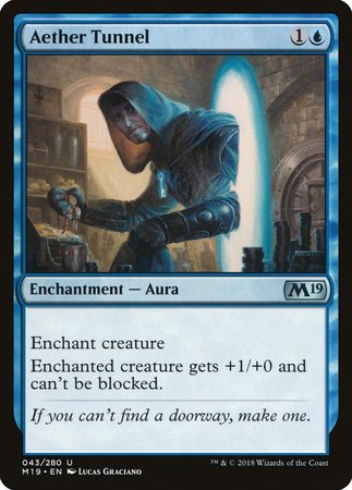 Aether Tunnel [Core Set 2019]-1