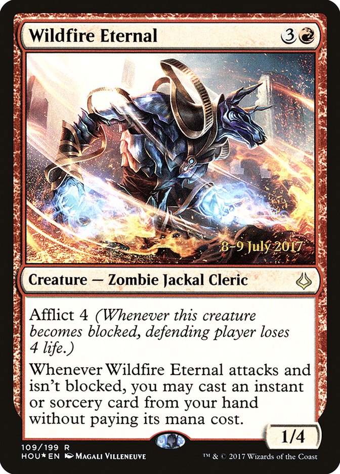 Wildfire Eternal [Hour of Devastation Prerelease Promos]-1
