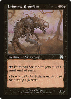 Primeval Shambler [Mercadian Masques]-1