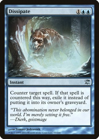 Dissipate [Innistrad]-1