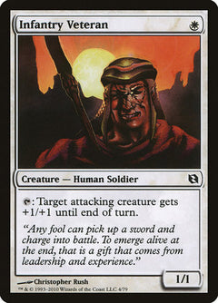 Infantry Veteran [Duel Decks: Elspeth vs. Tezzeret]-1