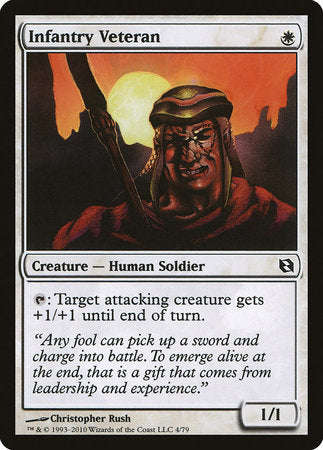 Infantry Veteran [Duel Decks: Elspeth vs. Tezzeret]-1