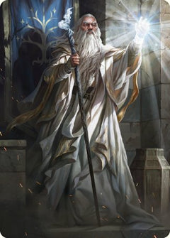 Gandalf the White Art Card [The Lord of the Rings: Tales of Middle-earth Art Series]-1