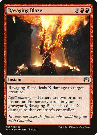 Ravaging Blaze [Magic Origins]-1
