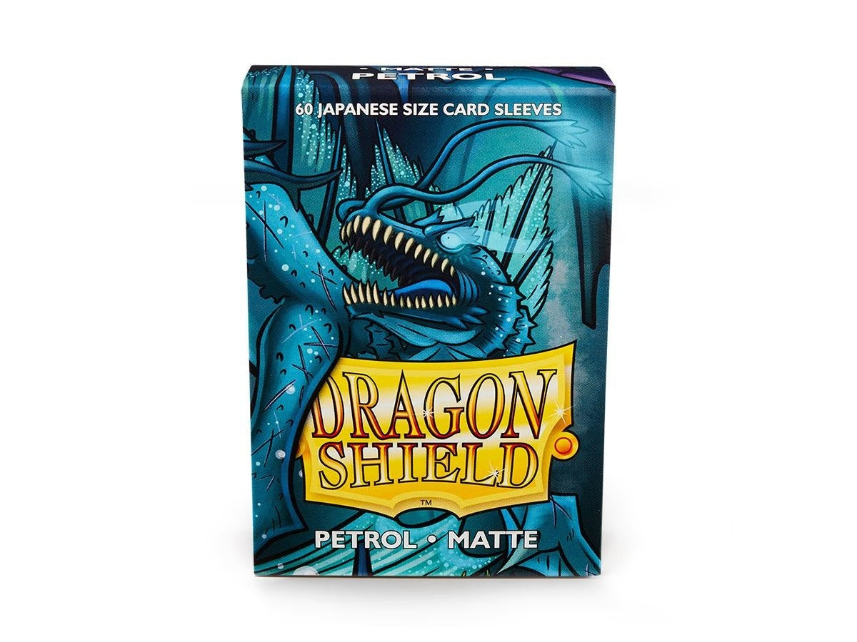 Sleeves - Dragon Shield Japanese - Box 60 - Petrol Matte-1