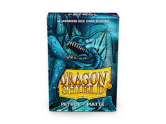 Sleeves - Dragon Shield Japanese - Box 60 - Petrol Matte-1