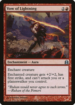 Vow of Lightning [Commander 2011]-1