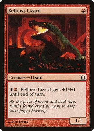 Bellows Lizard [Return to Ravnica]-1