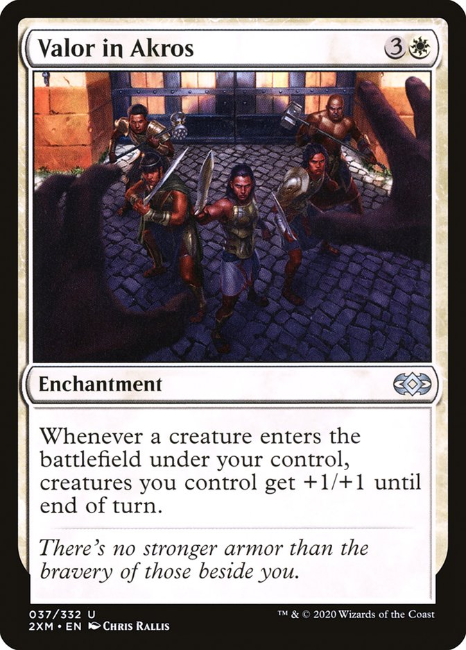 Valor in Akros [Double Masters]-1